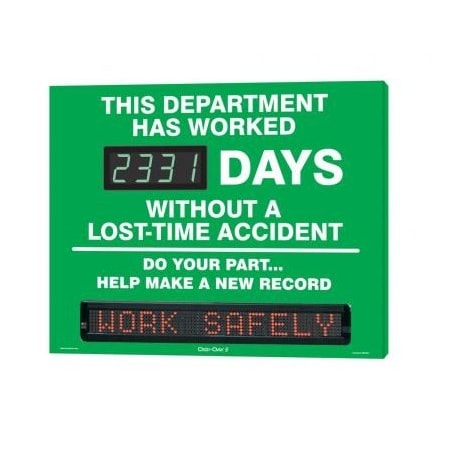 Accuform DIGIDAY 3 MOVING MESSAGE SMT331 SMT331